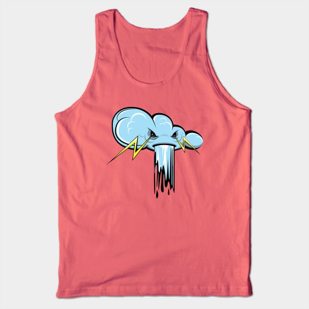 cloudy with a chance of storm Tank Top by martinskowsky